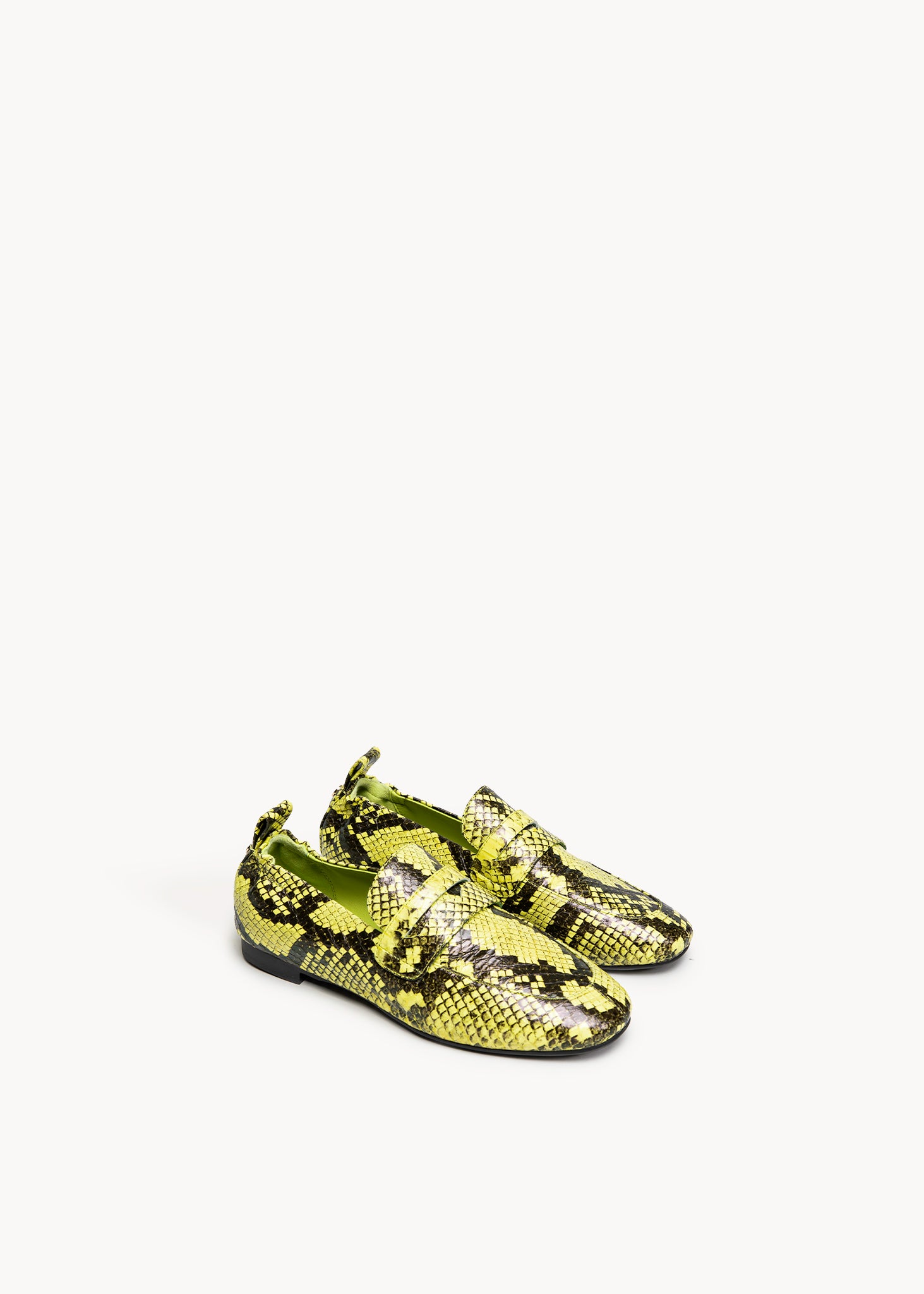 SOFIE - BOA NEON WASABI LOAFER