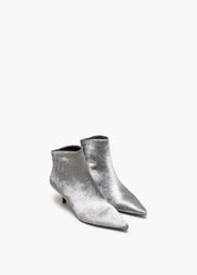 ARABELLA - STIVALETTO CON TACCO IN CAVALLINO STEEL