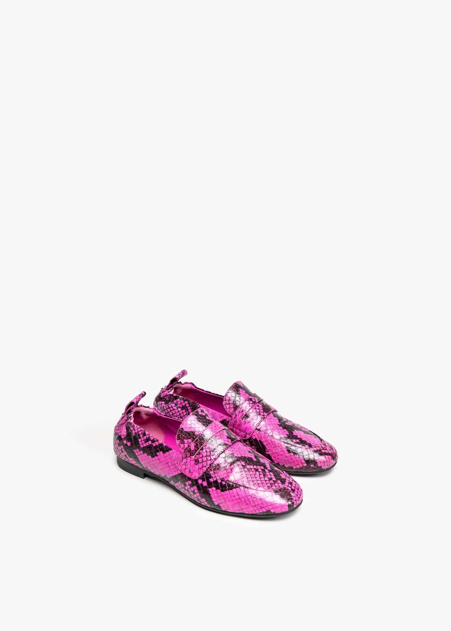 SOFIE - BOA NEON BLUSH LOAFER