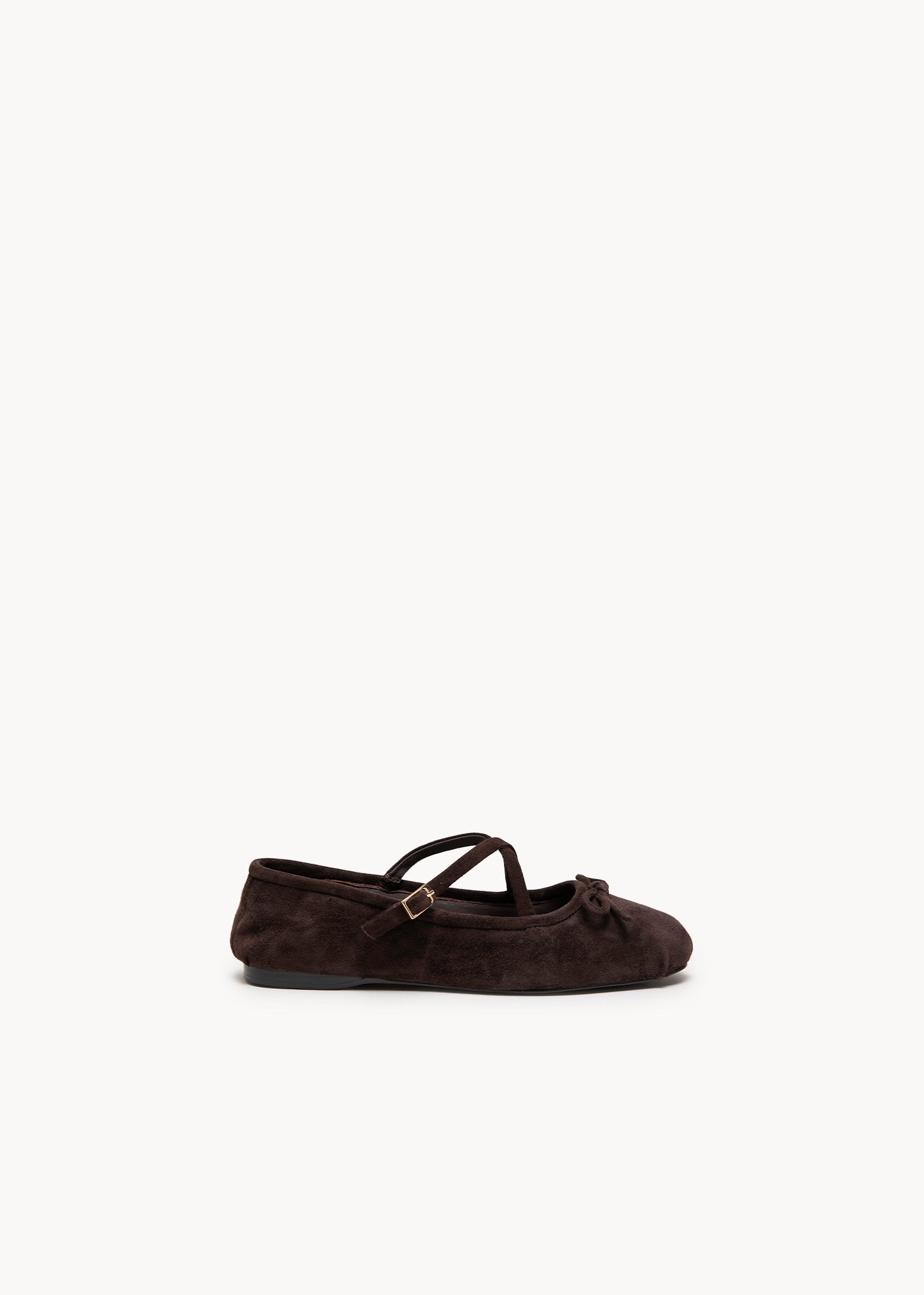 RAGIA 3.0 - BALLERINA IN SUEDE CACAO