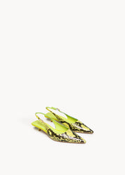 TENZIN - BOA NEON WASABI SLINGBACK