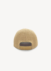TAISSA - CAPPELLO BASEBALL NATURALE IN RAFIA