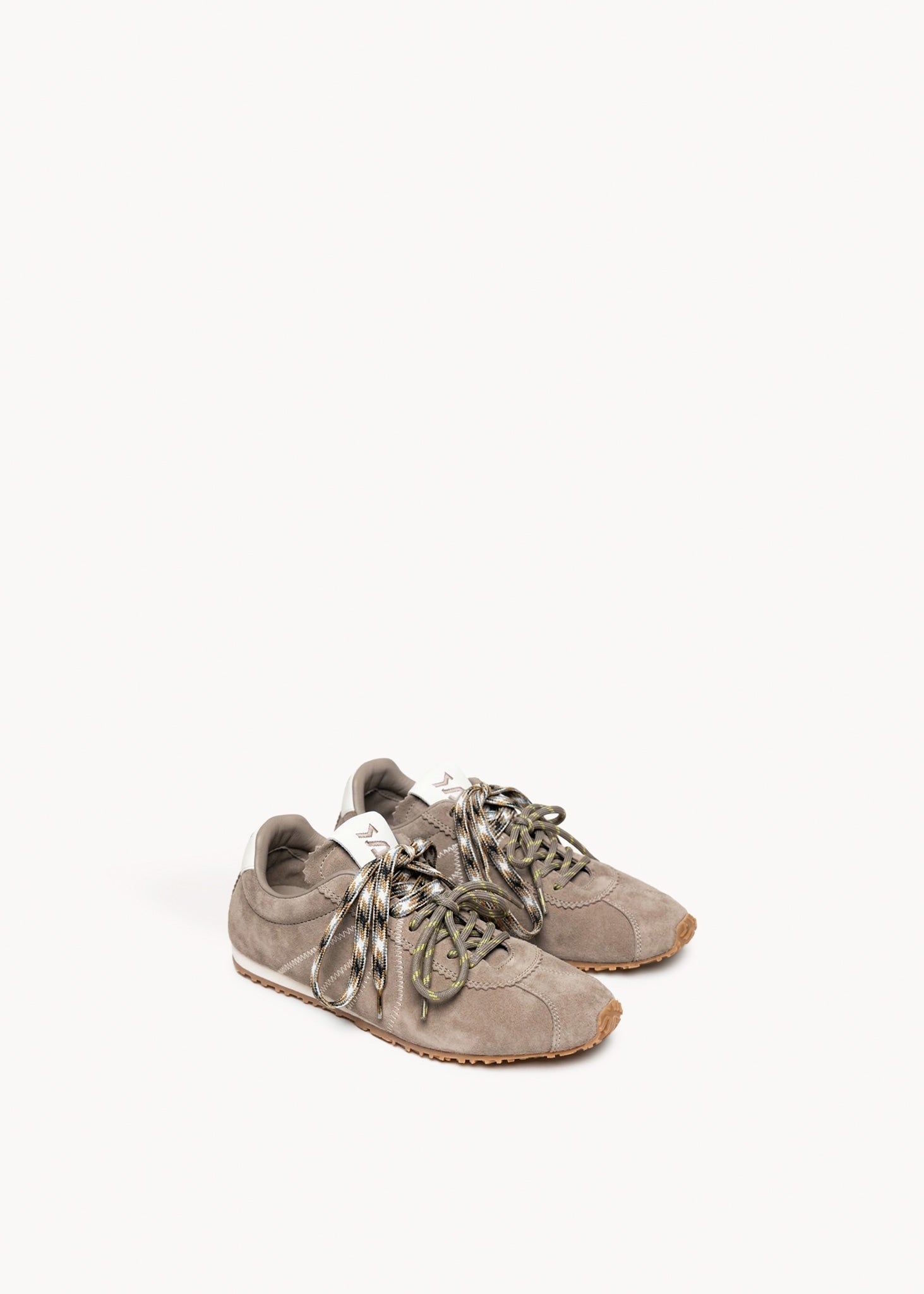 RIANNA  - CASHMERE VELOUR SNEAKERS