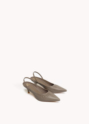 TILLY - CASHMERE LEATHER SLINGBACK