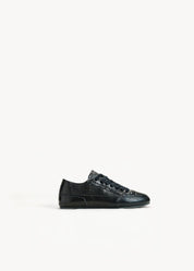 SPICE - SNEAKERS NERA IN PELLE
