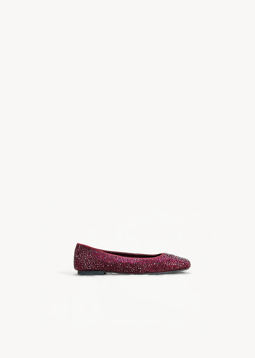 STAR  - WINE FLATS WITH RHINESTONES