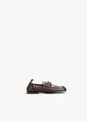 NEWPORT - ESPRESSO LEATHER LOAFERS