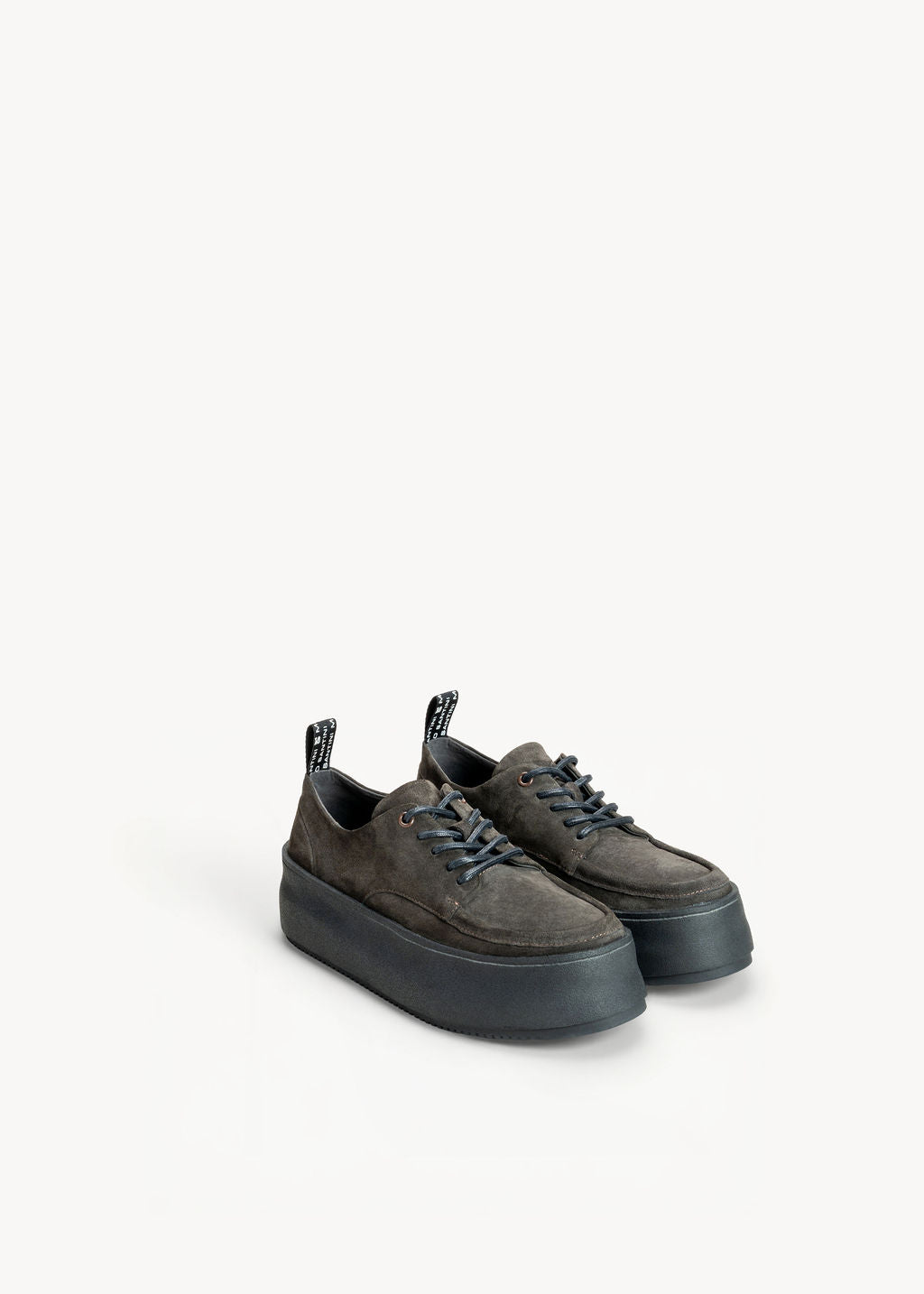 SERENA - SNEAKERS PLATFORM ARMY IN CAMOSCIO